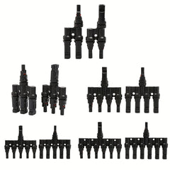 MC4 Solar Connectors T Branch Adapter Cable Plug Kit