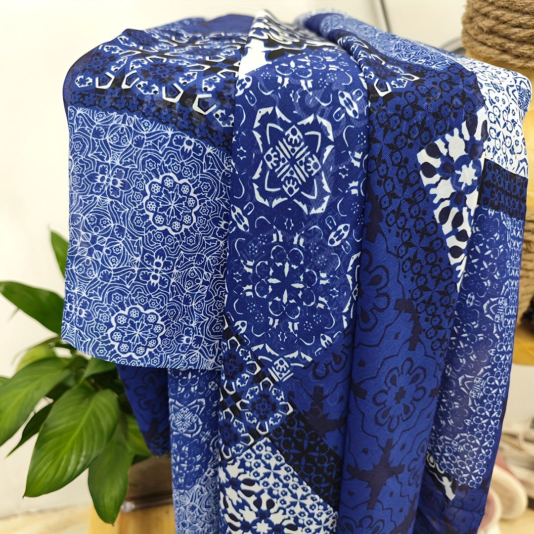 1yd Comfortable Chiffon Fabric for DIY Clothing Pants Dress