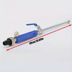 High Pressure Hose Nozzle for Garden Hose - Power Cleaning Gun