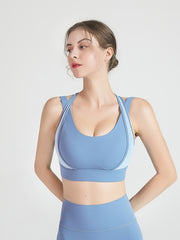 High Stretchy Yoga Sports Bra Racer Back Tank Top