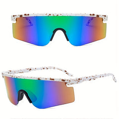 Men's Outdoor Large Frame Windproof Sunglasses with Anti-pressure Glasses