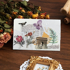 3-Pack Golden Flower Language Stickers