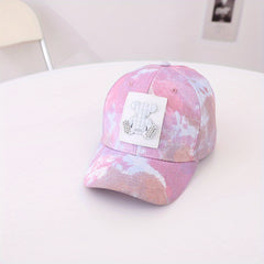 Kids Sunshade Graffiti Baseball Cap for Outdoor Activities