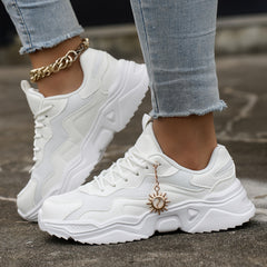 Sun Decor Chunky Sneakers Breathable Running Shoes Dad Shoes