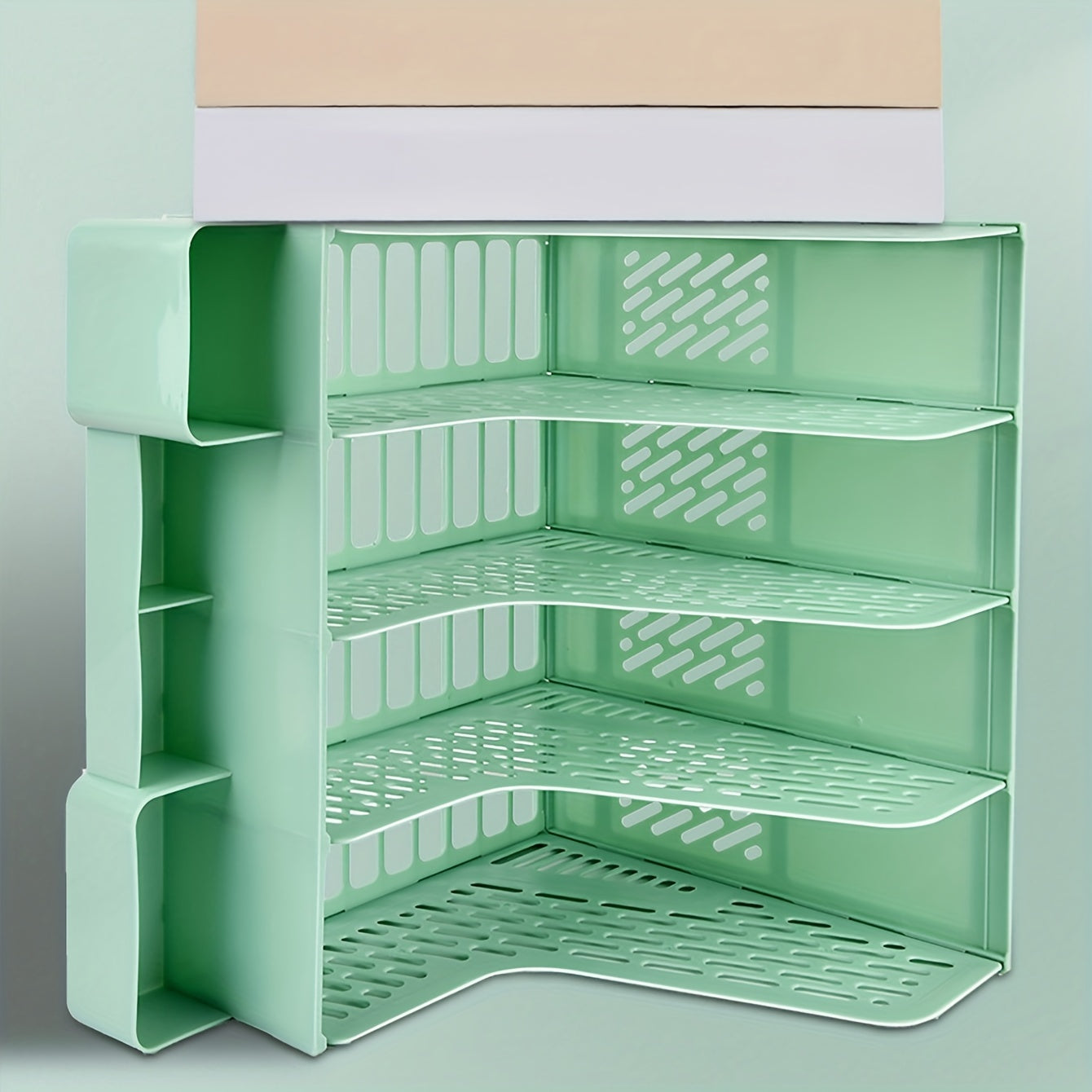 Desktop Information Book Storage Rack Desktop Bookshelf Desktop Storage Rack