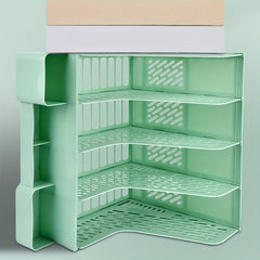 Desktop Information Book Storage Rack Desktop Bookshelf Desktop Storage Rack