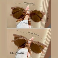 Retro Round Sunglasses UV400 Sun Shades for Beach Travel