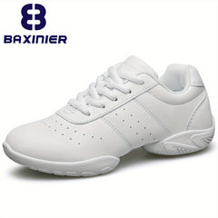 Girls Cheer Shoes Lightweight Non Slip Sneakers For Indoor Training