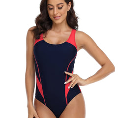 Tummy Control One Piece Swimsuit Backless High Cut Bathing Suit