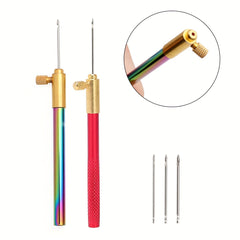 French Embroidery Crochet Kit with 3 Stainless Steel Needles