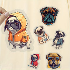 6 Pcs DIY Heat Transfer Patches for Clothing & Jeans