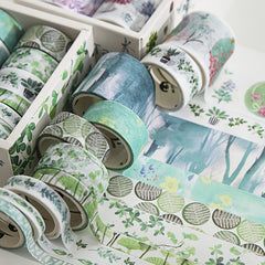 10 Rolls Hand Account Sticker Materials Tape Set