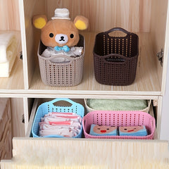 Sundries Basket Portable Storage Frame Bathroom Cosmetic Storage Box