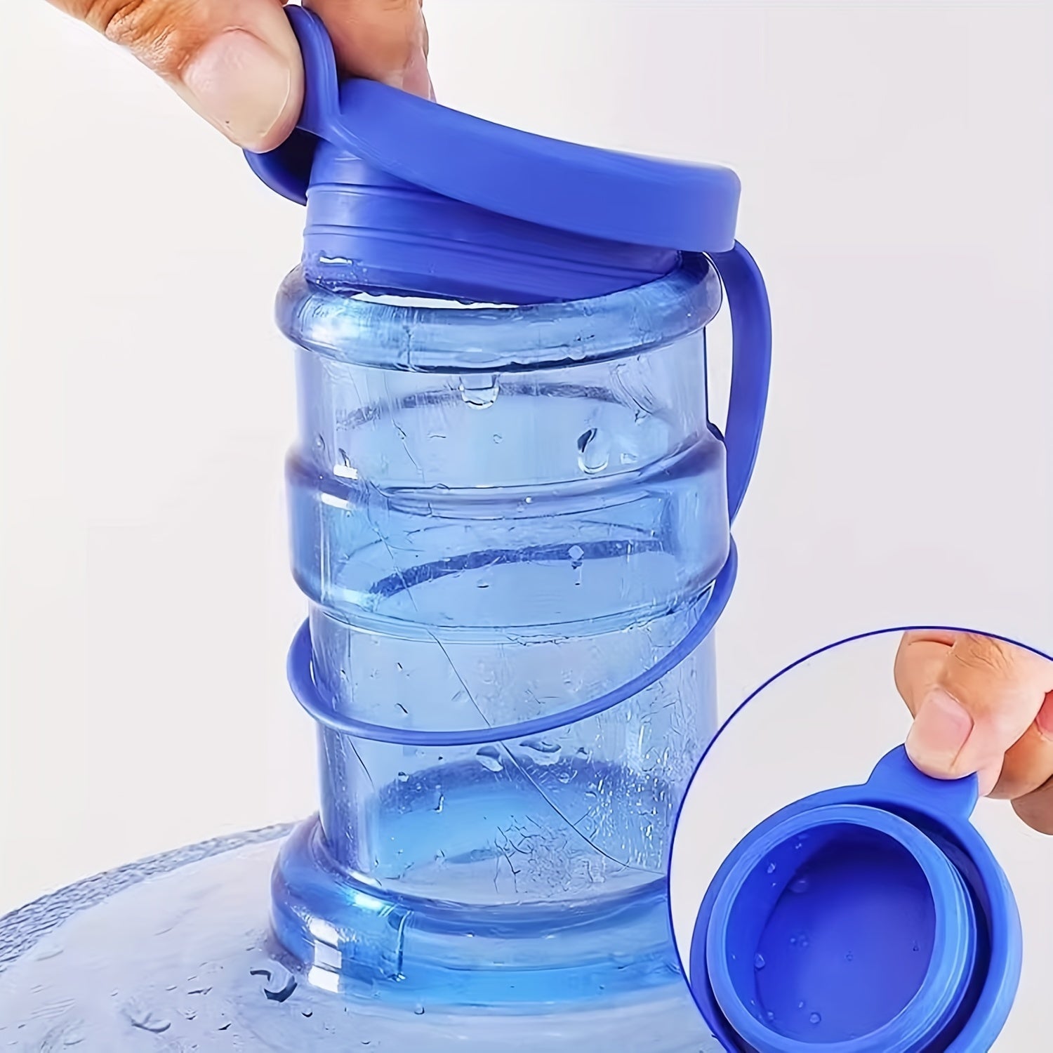 Water Jug Cap Silicone Replacement Lid Cover Dustproof Soft Rubber Cover