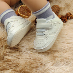 Baby Boys Hook & Loop Sneakers Lightweight & Non Slip