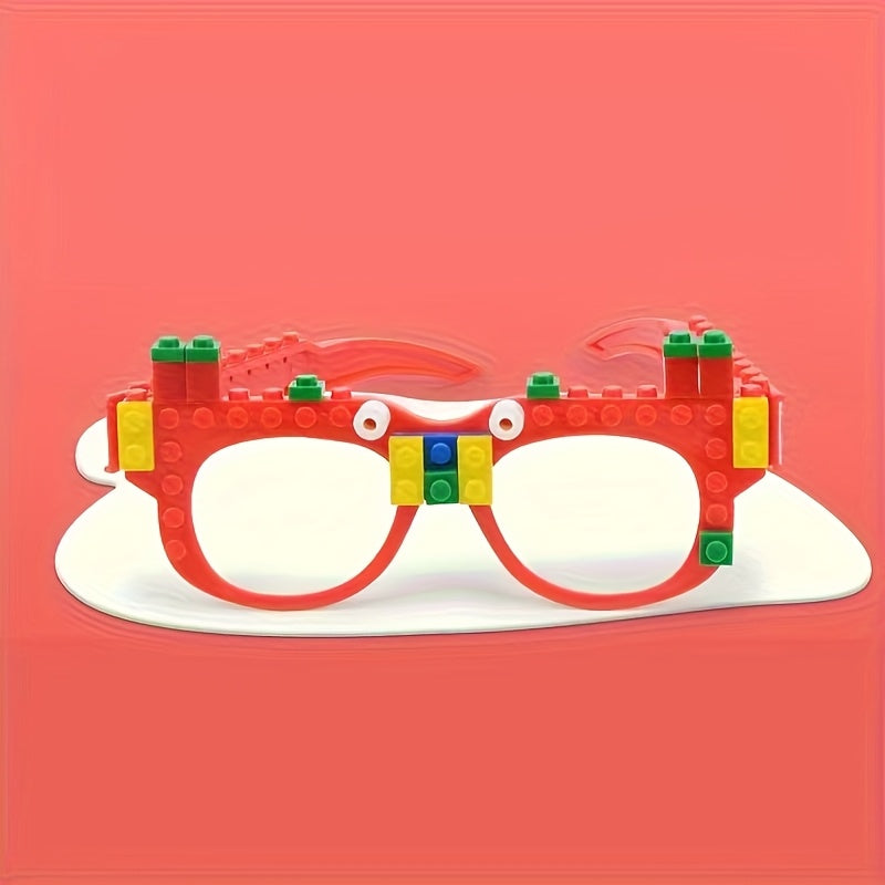 DIY Building Block Glasses for Kids
