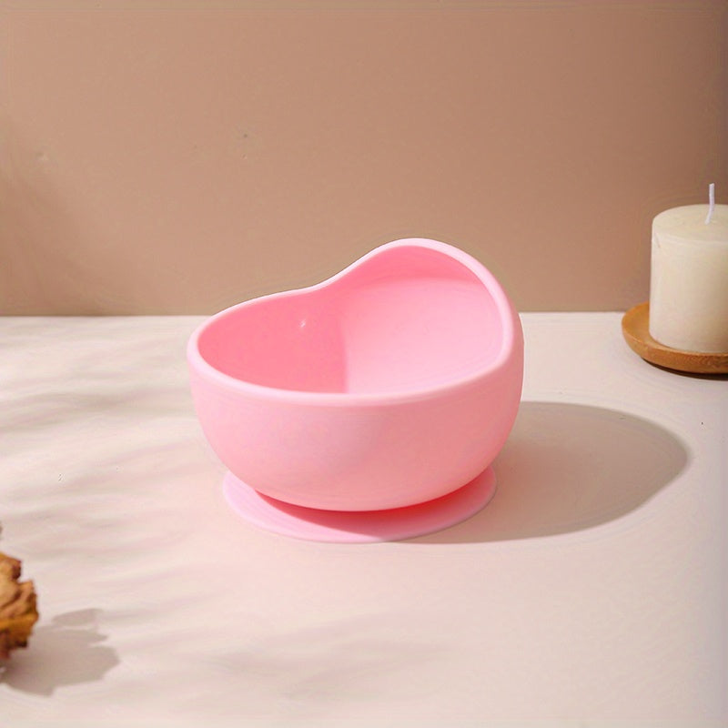 Baby Silicone Feeding Bowl for 1 Year Old