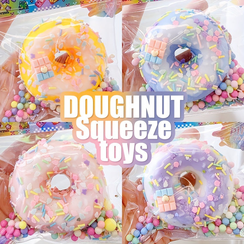 Creative Donut Squeeze Toy Decompressing Small Toy Office Casual Toy