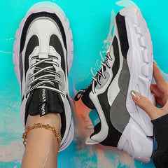 Thick Sole Women's Running Shoes Lightweight