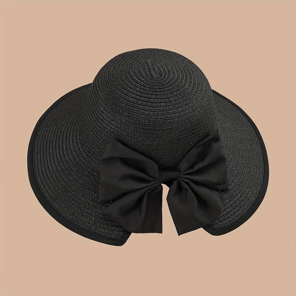 Seaside Beach Hat Foldable Straw Sun Hat