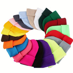Embroidered Knitted Woolen Hat Unisex Hip hop Cap