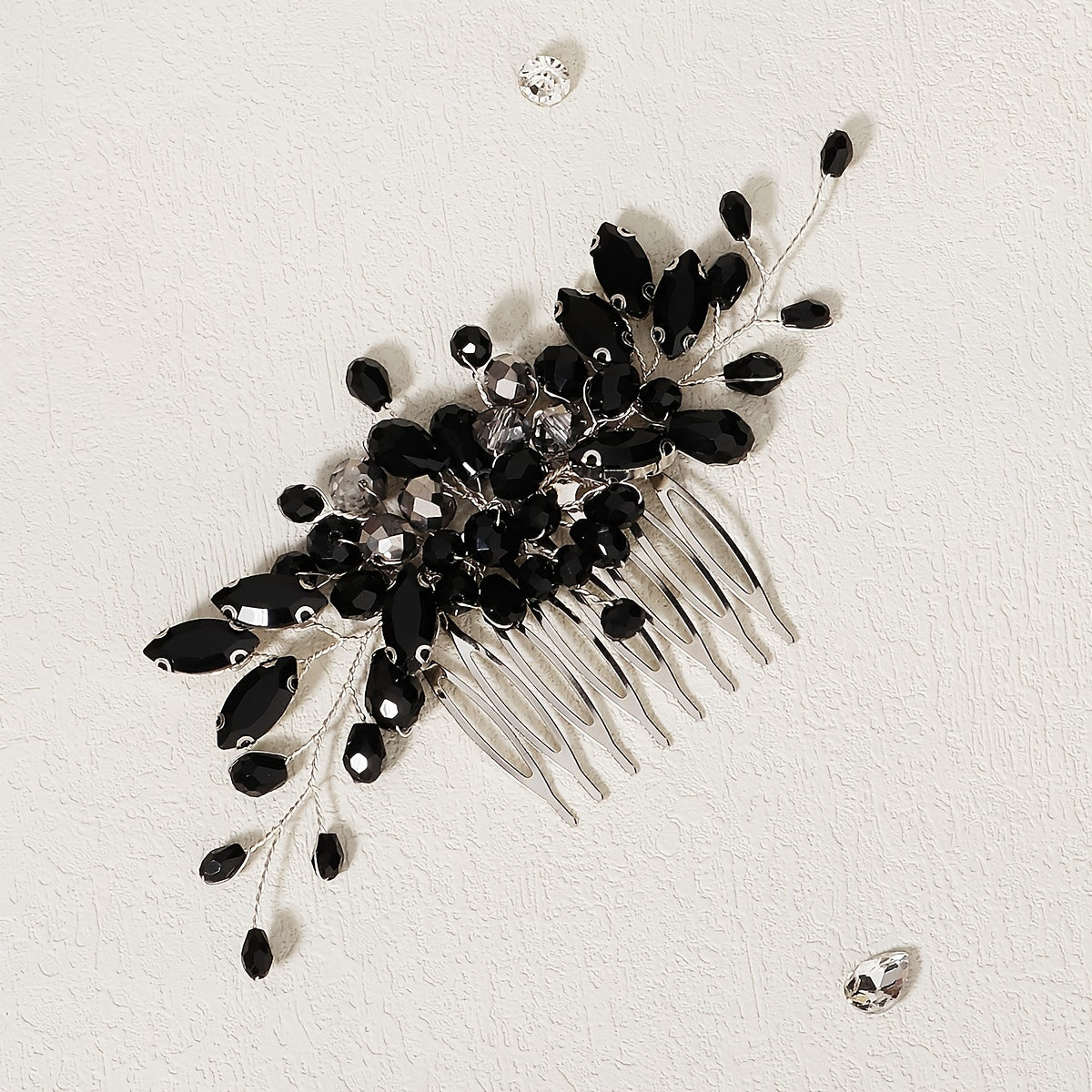 Vintage Crystal Hair Comb Wedding Headpiece