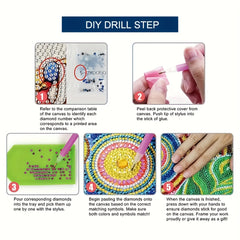 Diamond Painting Kit Special Shape Crystal DIY 5D Diamond Art Kit
