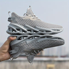 Men's Lace Up Mesh Sneakers Outdoor Walking Shoes