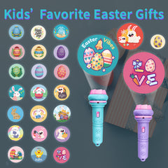 Easter Projection Purple Bunny Egg Novelty Toy