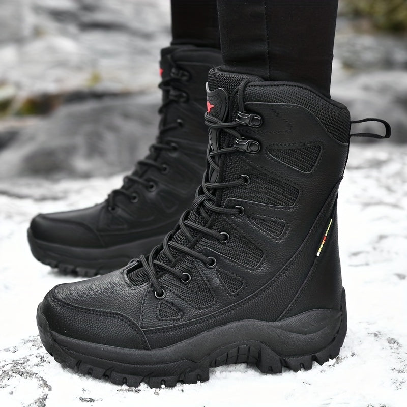 Military Thick Sole Combat Boots Non Slip Tactical Boots