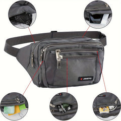 Outdoor Oxford Cloth Shoulder Bag Gray