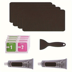 Trampoline Patch Repair Kit 10 16cmX 10 Square Patch Repair Tear Hole In Mat