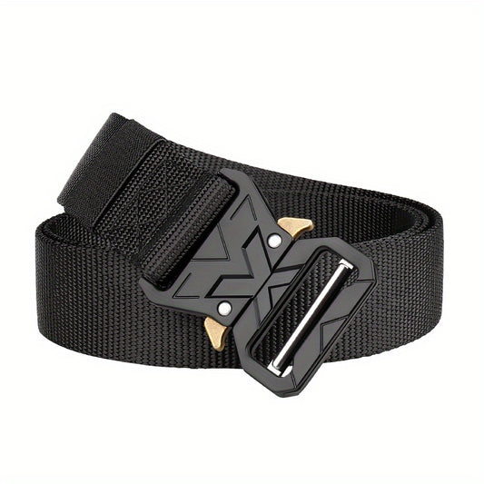 Men's Tactical Belt Quick Release Thickened Nylon