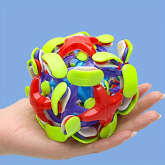 Magic Flower Ball Colorful Outdoor Toy Red Green Yellow Balls Durable