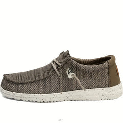 Men's Lace-up Shoes Lightweight Non-slip Slip-On Shoes Spring Summer