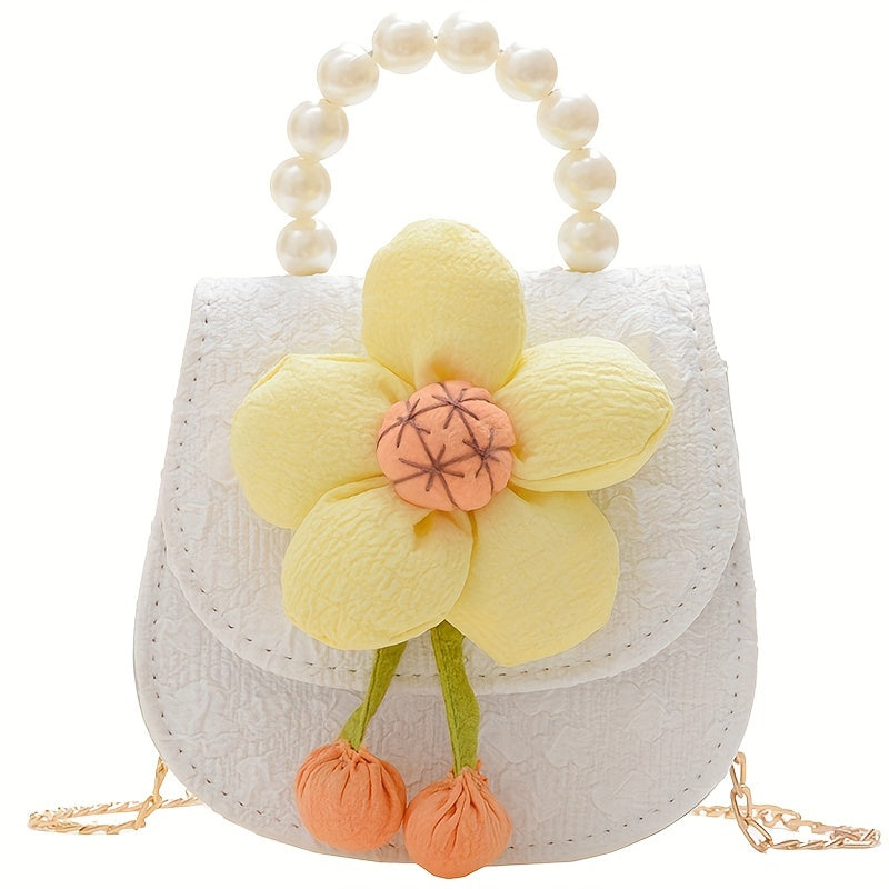 Faux Pearl Handbag Crossbody Bag Shoulder Bag Decorative Accessories