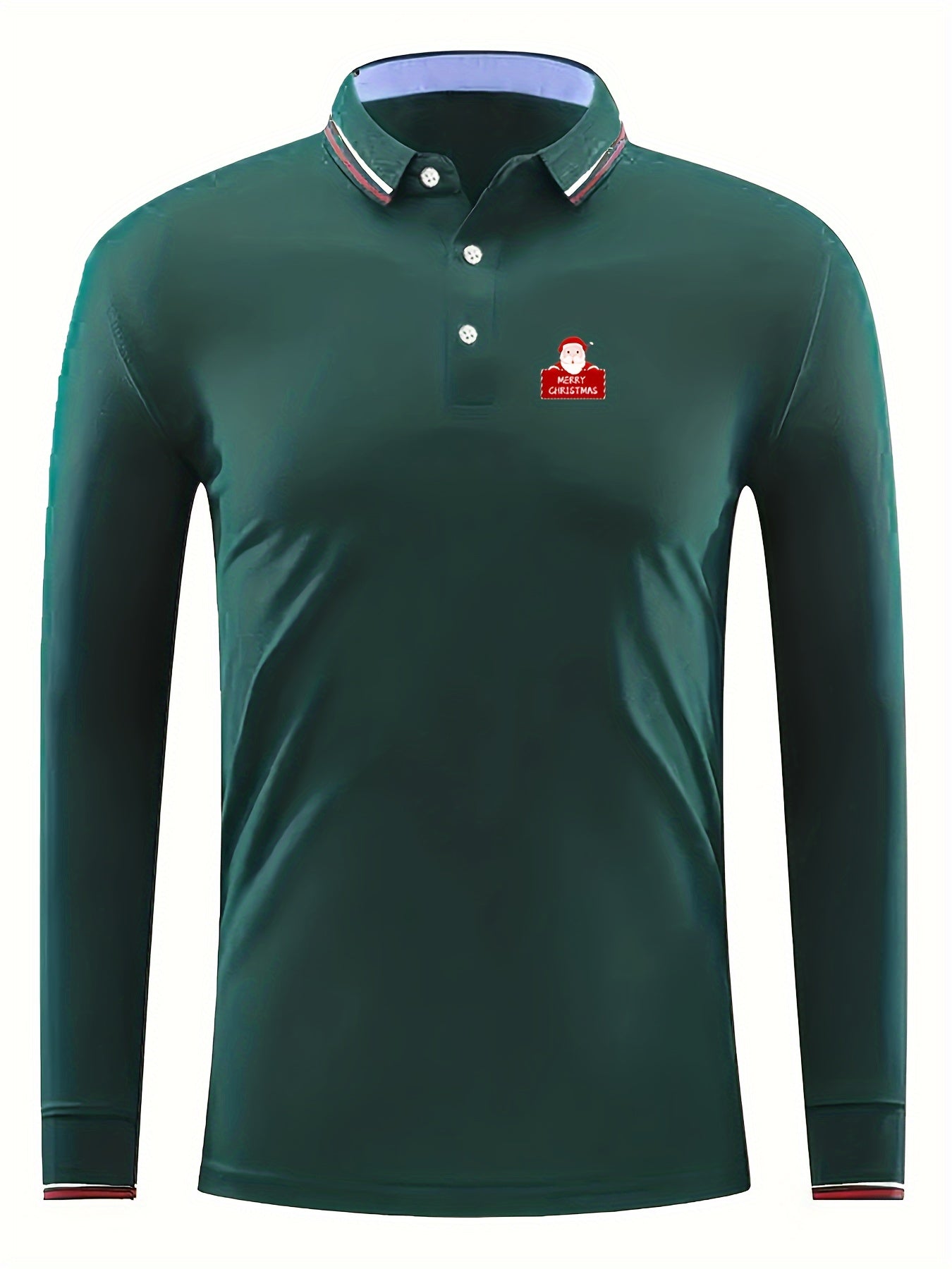 Men's Long Sleeve Lapel Sports Shirt for Spring Fall Winter