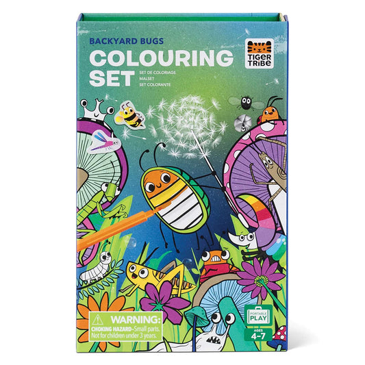 Backyard Bugs Colouring Set for Kids