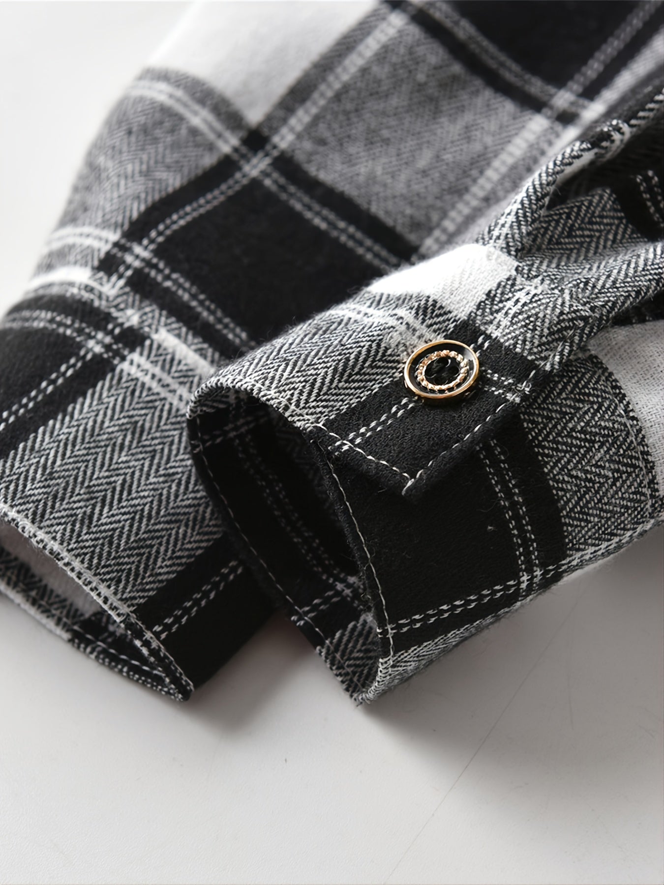 Baby Plaid Shirts Long Sleeve Button Down Blouse Tops For Boys And Girls