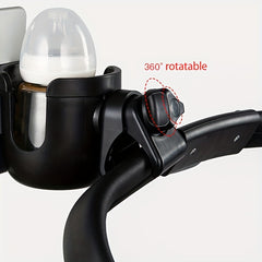 2-in-1 Stroller Cup Holder & Storage Rack
