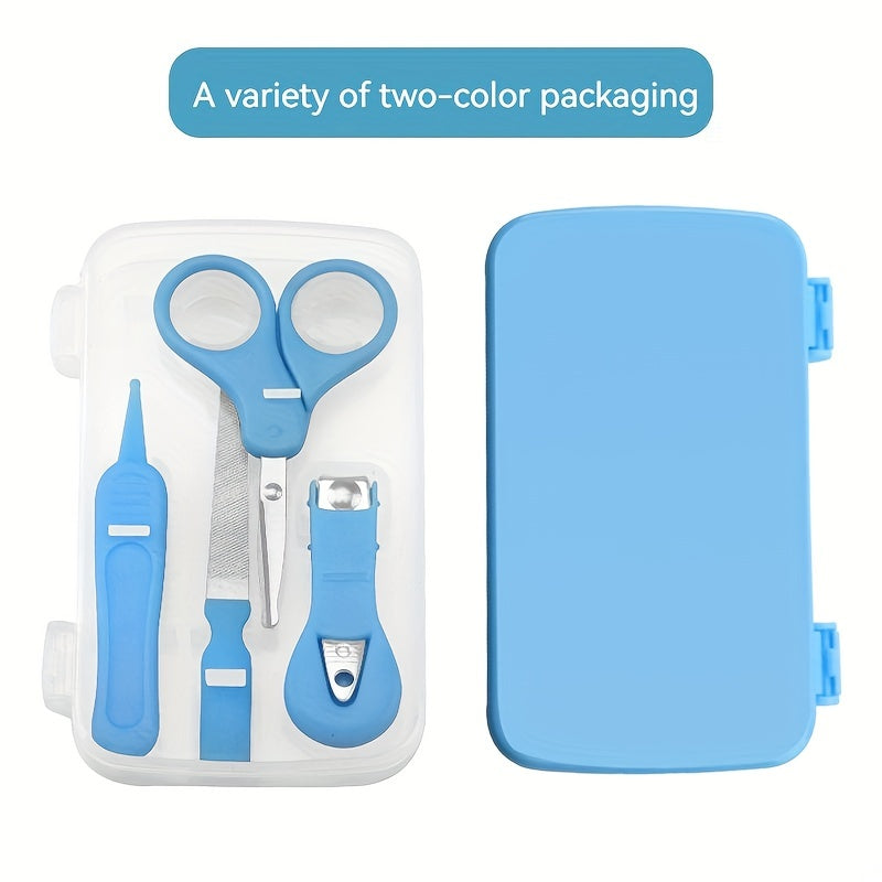 Safe Nail Clipper Baby Booger Clip Nail File Set