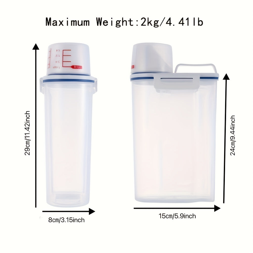 Large Capacity Sealed Food Storage Jar 2KG