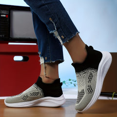 Lightweight Knitting Slip on Sneakers for Women