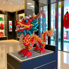 9500pcs Dragon Building Blocks Set Educational 3D Puzzle Ideal Holiday Gift