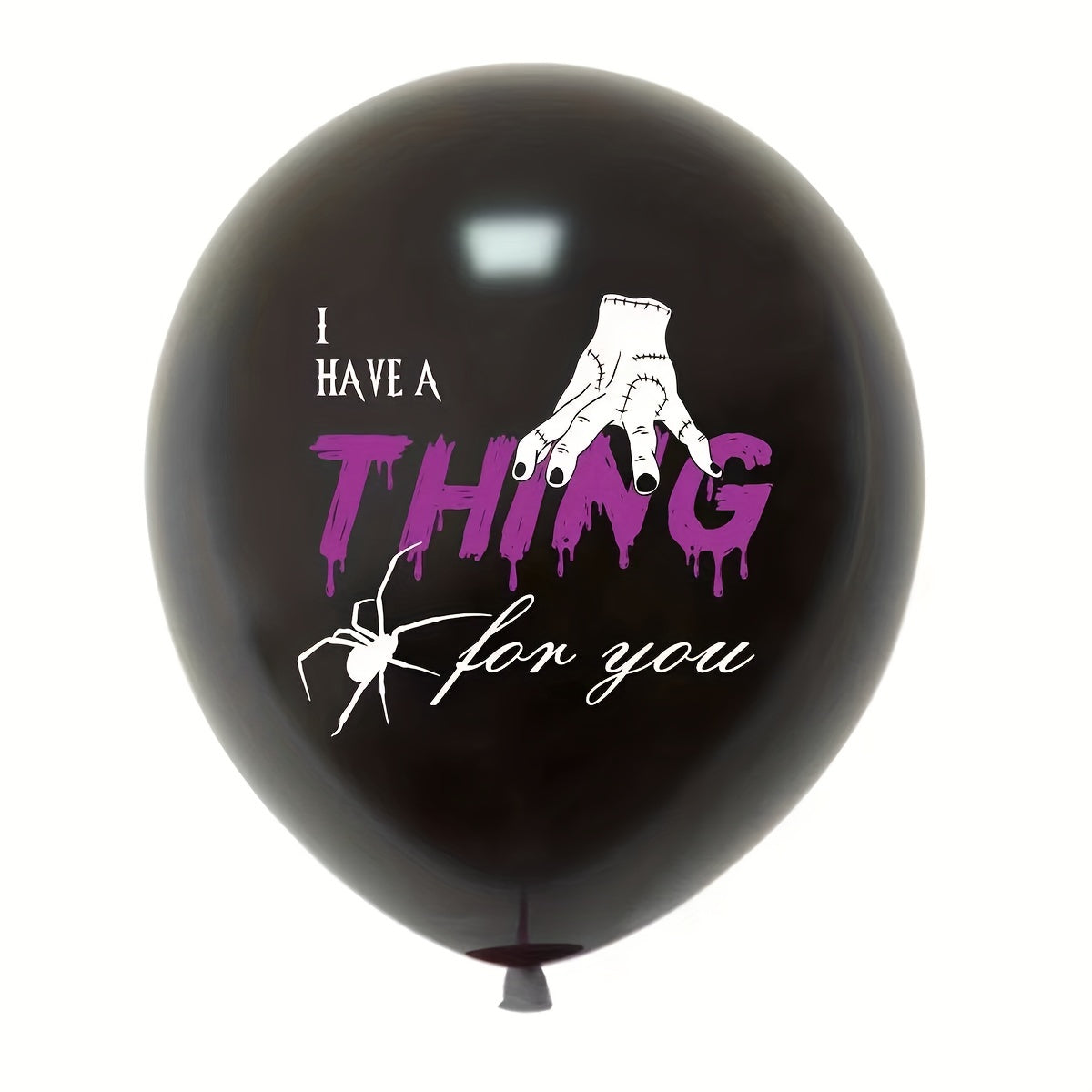 24pcs Halloween Balloons Thriller Themed Birthday Balloons
