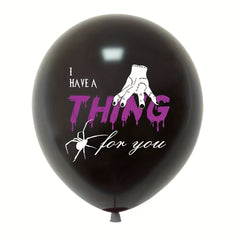 24pcs Halloween Balloons Thriller Themed Birthday Balloons