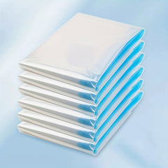 8pcs Vacuum Compression Storage Bags Transparent Sealed Moving Bags