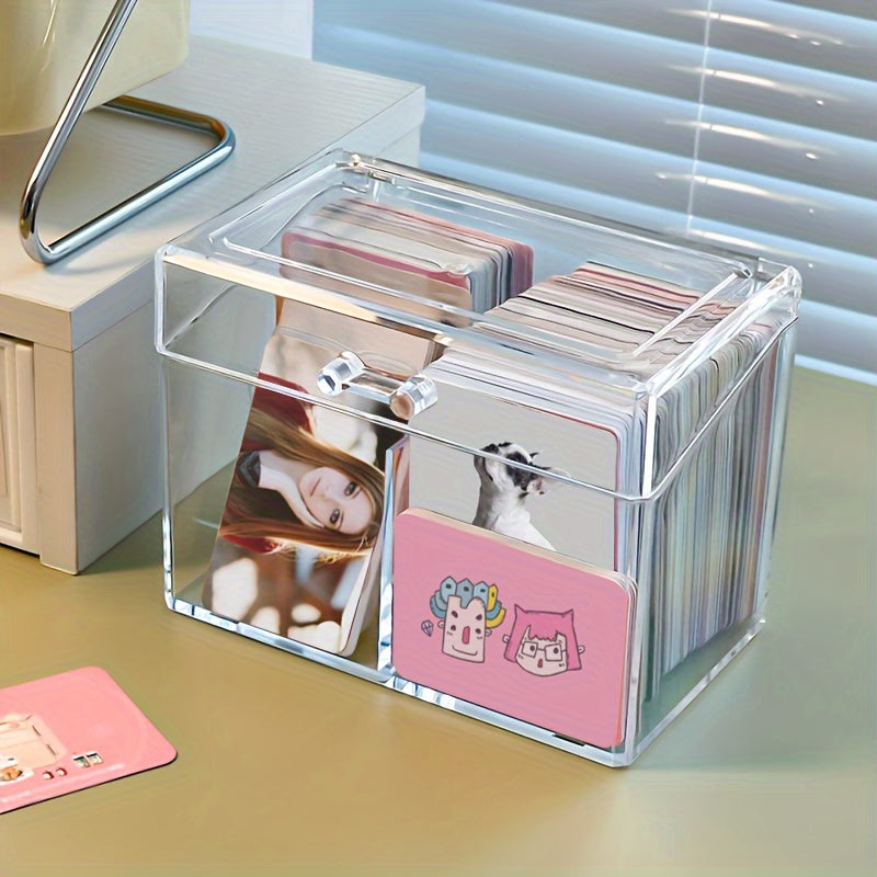 Acrylic Transparent Card Storage Box