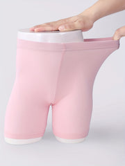 4pcs Toddler Girls' Basic Bike Shorts for Kids Summer Clothes