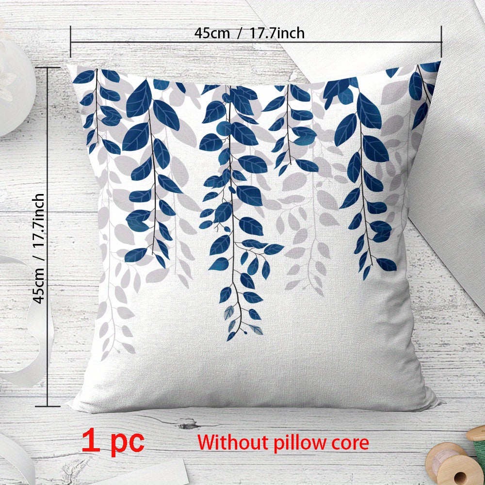 Rod Pocket Curtain for Home Decoration with Pillow Cover
